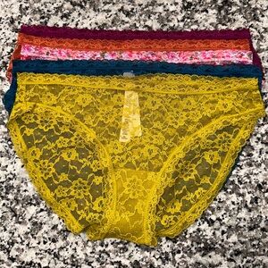 Victoria’s Secret “5” Pair Panty Bundle